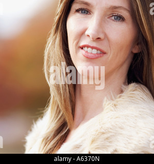 Ritratto di una donna matura Foto Stock