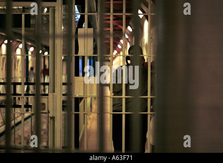 Carcere a Wandsworth, Londra, Inghilterra. Fotografie scattate in una stampa controllata visita nel 1999 per mostrare un pulito carcere Vittoriano. Foto Stock