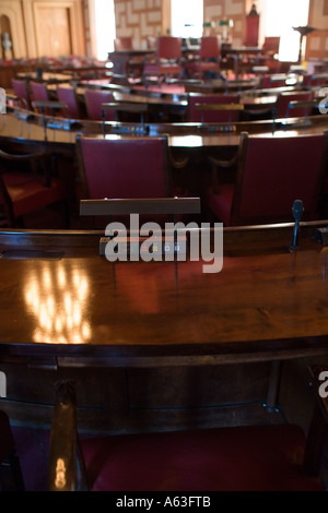 La camera di consiglio presso il Municipio di Stoccolma Foto Stock