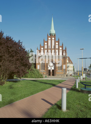 Chiesa dei Santi Pietro e Paolo, Szczecin, la Pomerania occidentale, Polonia. Foto Stock