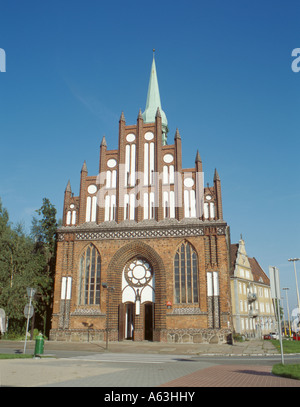 Chiesa dei Santi Pietro e Paolo, Szczecin (Stettino), la Pomerania occidentale, Polonia. Foto Stock