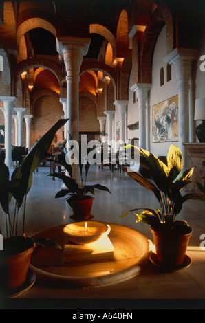 La lobby dell' hotel la bobadilla città di Loja regione dell'andalusia provincia di Granada Spagna solo uso editoriale Foto Stock