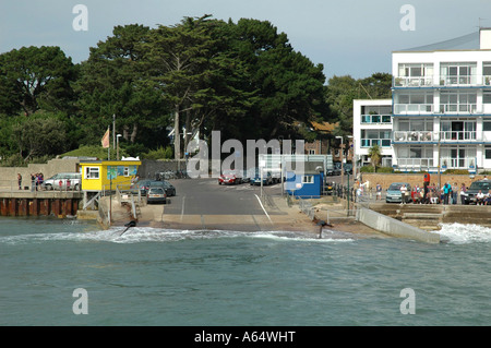 La catena di traghetto, barene, Bournemouth Foto Stock