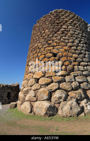 Nuraghe Losa in Sardegna, Italia. Foto Stock