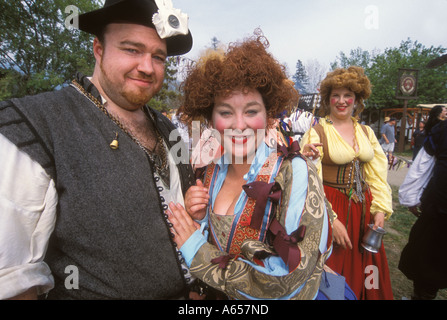 Il piacere del Rinascimento Faire Glen Helen Park San Bernardino California Stati Uniti d'America Foto Stock