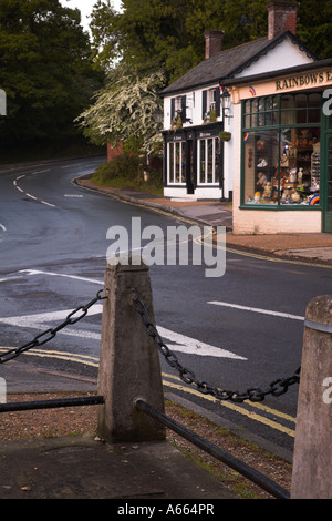 Burley Village, New Forest Foto Stock