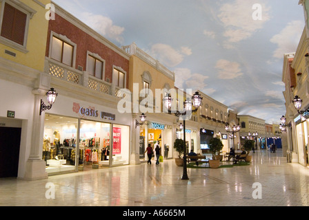 Le Villagio Shopping Mall Doha in Qatar Foto Stock