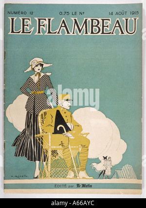 Ww1 soldato ferito Foto Stock