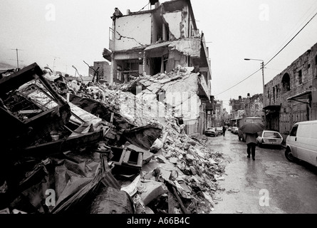Nablus Town Center West Bank Palestina Foto Stock