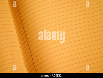 Apra il taccuino Foto Stock