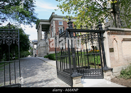 Osgood Hall di diritto nella città di Toronto Ontario Canada Foto Stock