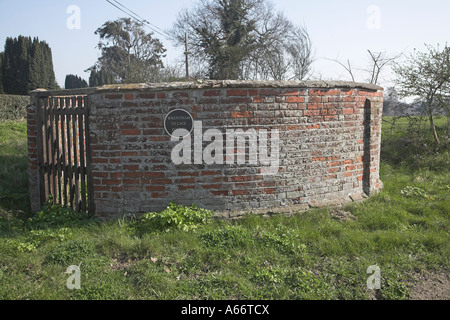 Sterlina animale Wrentham Suffolk in Inghilterra Foto Stock