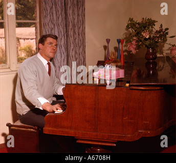 RUSS CONWAY UK pianista popolari circa 1960 Foto Stock