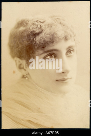 Tipo femmina di capelli corti Foto Stock