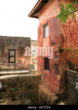 Fort Jesus Mombasa Porto Vecchio Kenya Africa Foto Stock