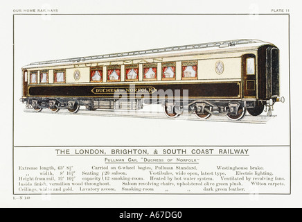 Brighton auto Pullman Foto Stock