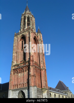 Torre Rossa di St Johns Chiesa Maastricht Paesi Bassi Foto Stock