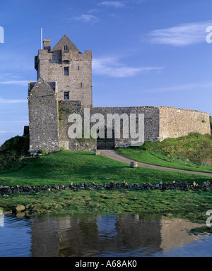 Dunguaire Castle nella baia di Kinvara. contea di Galway, Irlanda, il castello fu costruito dal clan hynes nel 1520, Foto Stock