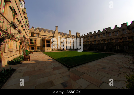 Jesus College secondo Quad Oxford Foto Stock