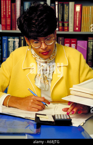 BUSINESS WOMAN Foto Stock