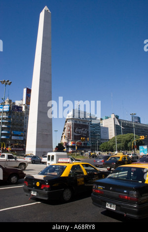 Buenos Aires Obelisco Foto Stock