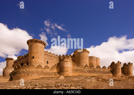 L'Europa, Spagna, Castilla la Mancha Regione, Provincia Cuenca, Belmonte Castello Foto Stock