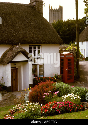 Regno Unito Devon North Bovey village Foto Stock