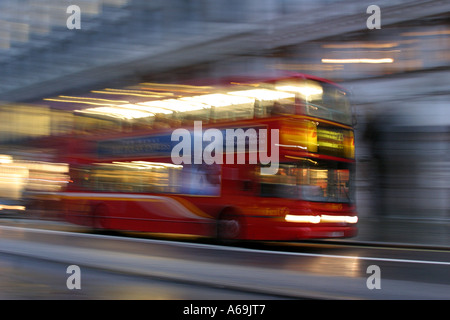 Double Decker Bus London REGNO UNITO Foto Stock