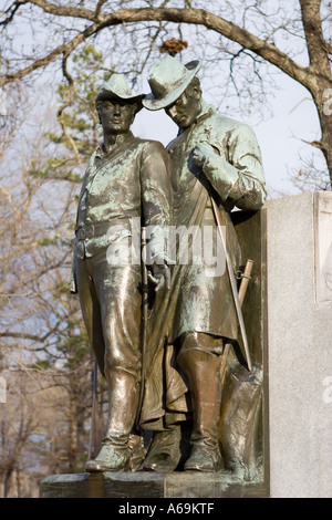 Shiloh Guerra Civile Parco Militare Tennessee Foto Stock