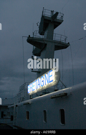 Imbuto del traghetto Bretagne Brittany Ferries Foto Stock