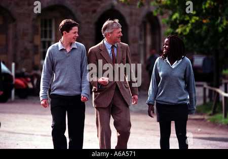 Contrassegnare Pyper Preside della Scuola di Gordonstoun Scozia Scotland Foto Stock