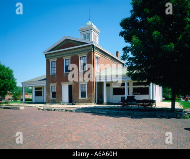 Mercato storico House di Galena Illinois Galena fu la città natale di guerra civile Presidente Ulysseys S Grant Foto Stock