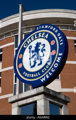 Stamford Bridge Chelsea Football Ground London Inghilterra England Foto Stock