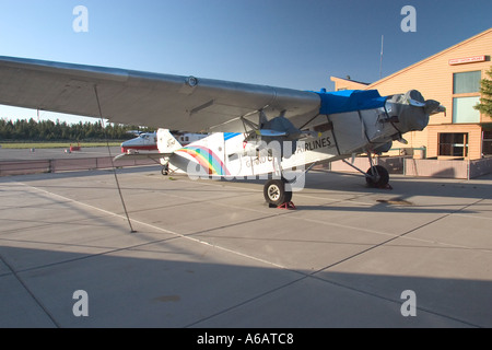 Grand Canyon airlines ford tri motore aereo all'aeroporto di grand canyon Arizona USA 2005 Foto Stock