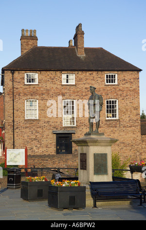 War Memorial Ironbridge Shropshire Inghilterra Foto Stock