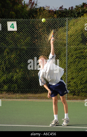 3013 i giocatori di tennis Foto Stock