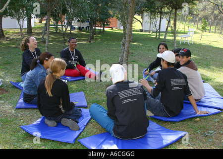 Quero Crescer programma a Landys Gyr a Curitiba Foto Stock