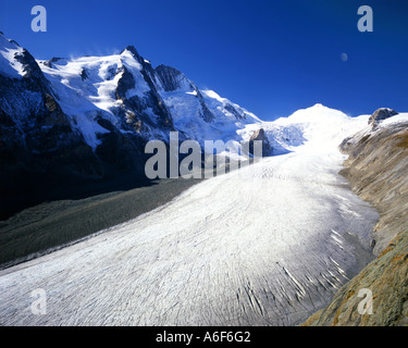 A - Carinzia: Il ghiacciaio del Großglockner e il ghiacciaio Pasterze Foto Stock