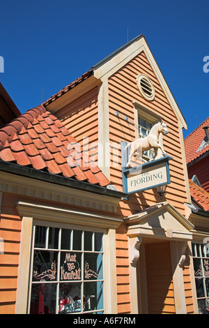 Il Fjording Shop, sezione norvegese di Epcot Center, World Showcase, Disney World, a Orlando, Florida, Stati Uniti d'America Foto Stock