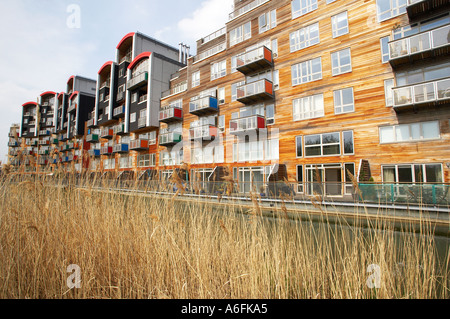 Greenwich Millennium Village Foto Stock