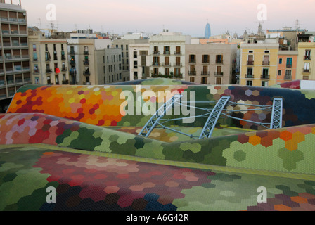 Spagna Barcelona Mercat de Santa Caterina Foto Stock