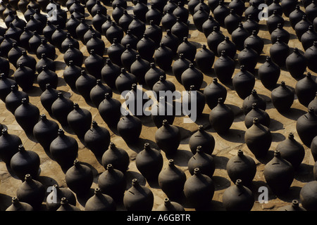 Ceramica in Bhaktapur, Nepal Foto Stock