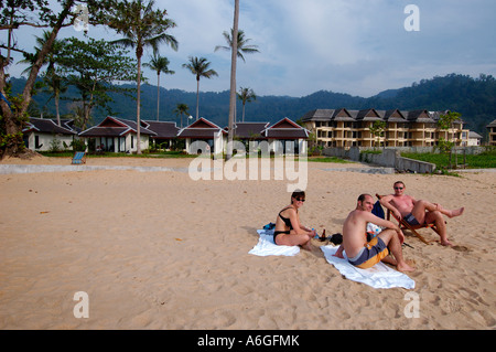 Thailandia, Khao Lak Un anno dopo il 26 dicembre 2004 tsunami. Foto Stock