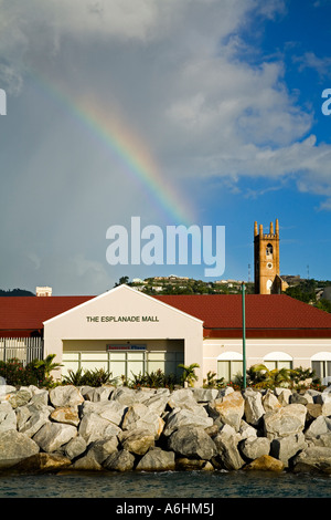 Il Centro Commerciale Esplanade città di St George s Grenada Piccole Antille Caraibi Foto Stock