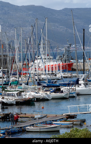 Simons cittadina balneare e città navale nella Western Cape Sud Africa Foto Stock