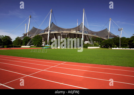 L'Olympia Stadium di Monaco di Baviera, Germania Foto Stock