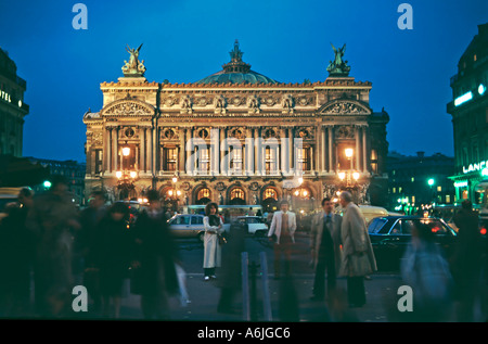 Place de la Opera Parigi Francia Foto Stock