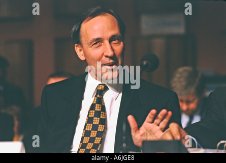 Ex primo ministro australiano Paul Keating Foto Stock