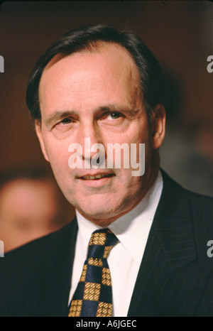 L'ex primo Ministro dell'Australia Paul Keating, 1991-1996 alla conferenza del Partito del lavoro a Hobart. Foto Stock