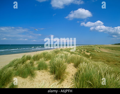 Spiaggia Holkham Norfolk Foto Stock